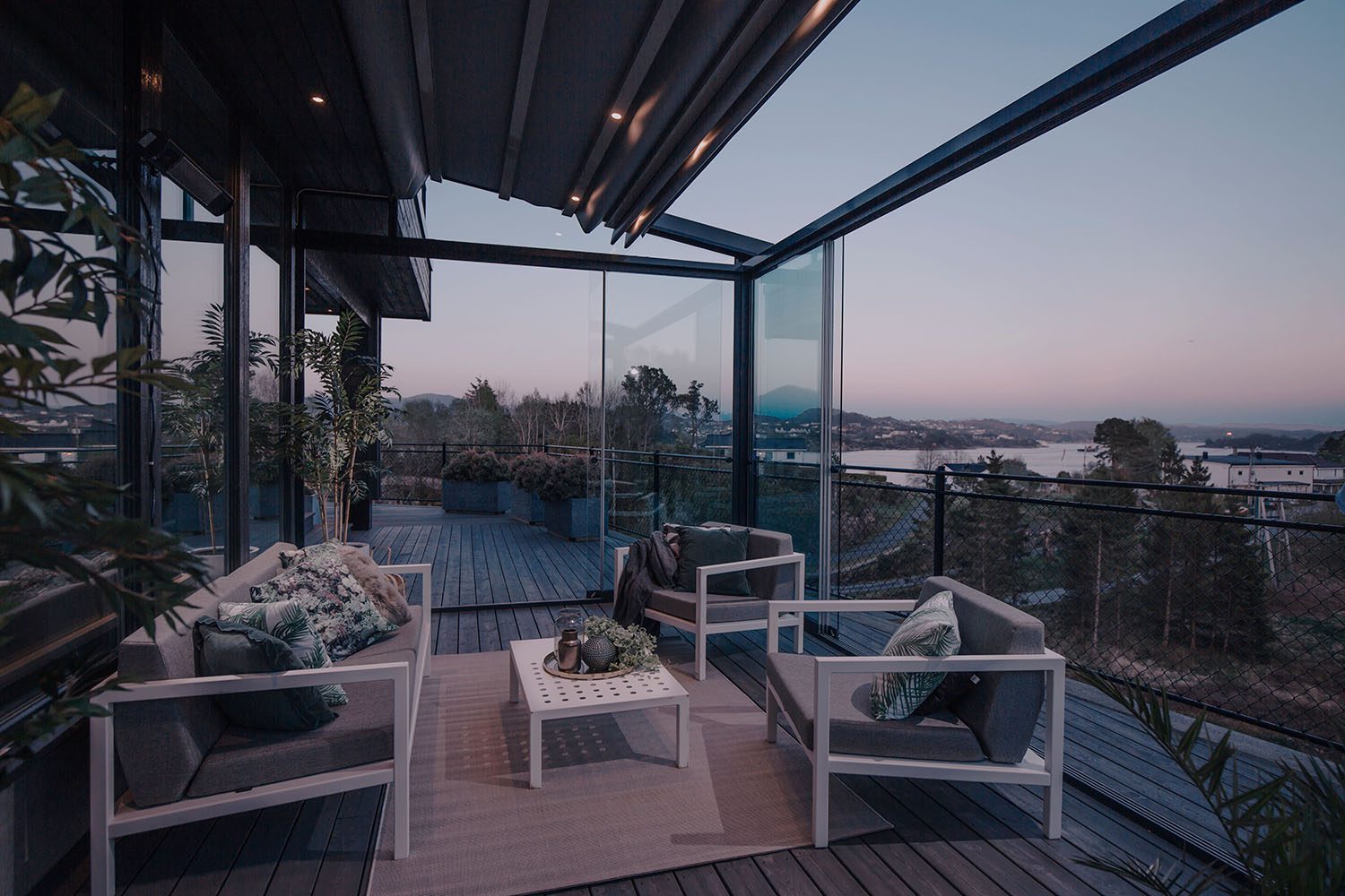 Dukpergola A2 Compact med sofa