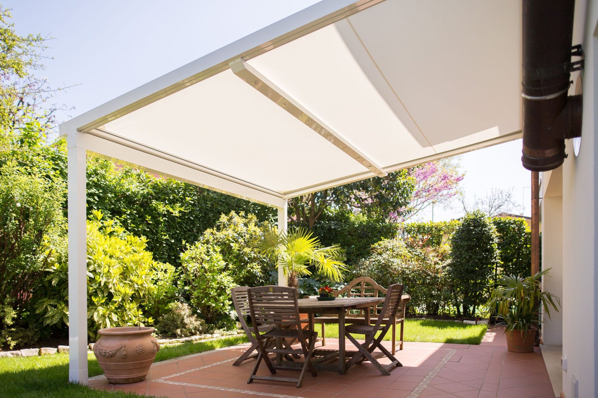 Pergolamarkise Xtesa uteplass