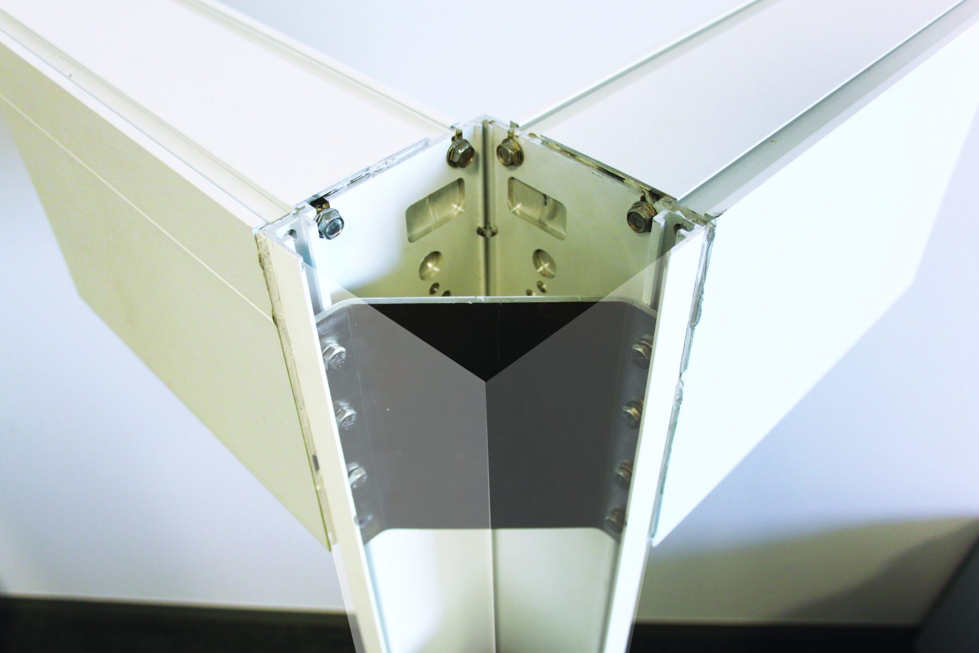 Bilde av materialet til en pergola.